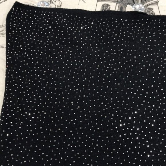 La Fiorentina Embellished Rhinestone Poncho - Picture 4 of 7